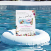 Summer Luau | Tropical Pool Party Birthday 招待状