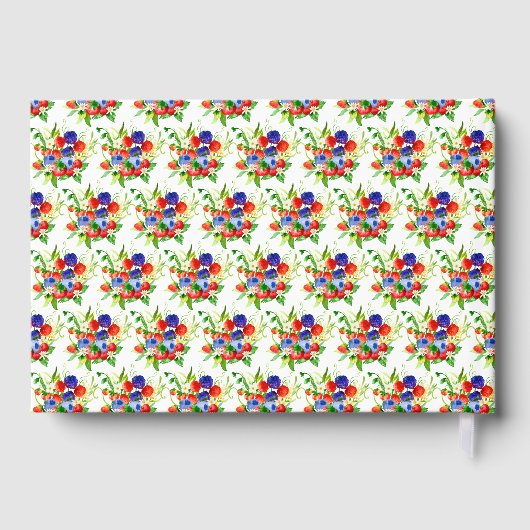 Summer Mixed Berries Birthday ゲストブック (裏面)