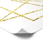 Summer Mixed Berries Birthday Welcome ポスター (角)