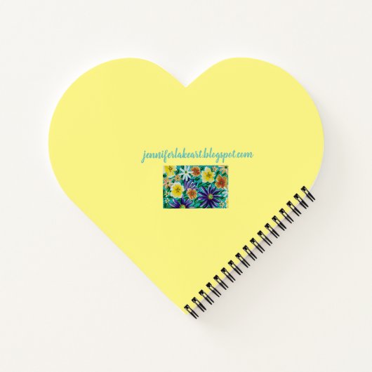 Summer Mountain Fields Notebook ノートブック (裏面)