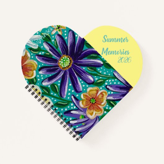 Summer Mountain Fields Notebook ノートブック (正面)