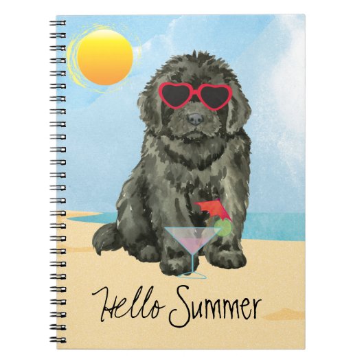 Summer Newfoundland Notebook ノートブック (正面)