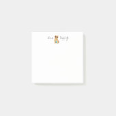 Summer Norwich Terrier Post-it Notes ポストイット (正面)