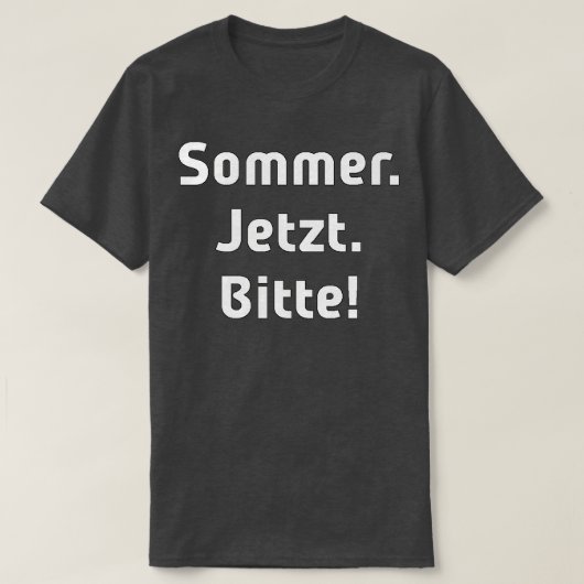 Summer Now Please limited edition Tシャツ (デザイン正面)
