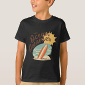Summer - Ocean Dreamer Surfing  Tシャツ (正面)