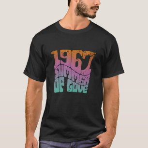 Summer of Love 1967 Hippie 1960s サイケデリック Vinta Tシャツ