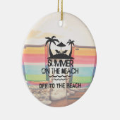 Summer on the  Beach | Personalized セラミックオーナメント (右)