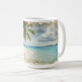Summer Palm Beach Mug コーヒーマグカップ (正面右)