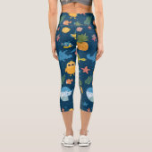 Summer Paradise High Waisted Capris Gift カプリレギンス (裏面)