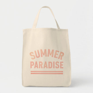 Summer Paradise T-Shirt - Pastel Styl トートバッグ