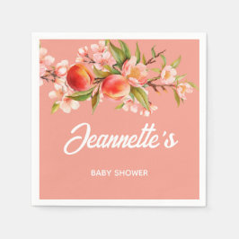 Summer Party Baby Shower スタンダードカクテルナプキン