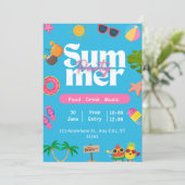 Summer Party Beach 招待状 (スタンド正面)