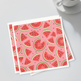 Summer Party Paper Napkins - 50-Pack  スタンダードランチョンナプキン