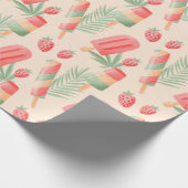 Summer Pattern Wrapping Paper ラッピングペーパー (角)