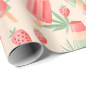 Summer Pattern Wrapping Paper ラッピングペーパー (ロールコーナー)