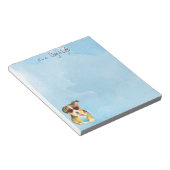 Summer Pembroke Welsh Corgi ノートパッド (アングル)