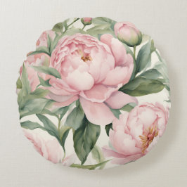Summer Peonies ラウンドクッション