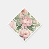 Summer Peonies Coasters, Many Styles Available  スタンダードカクテルナプキン (角)