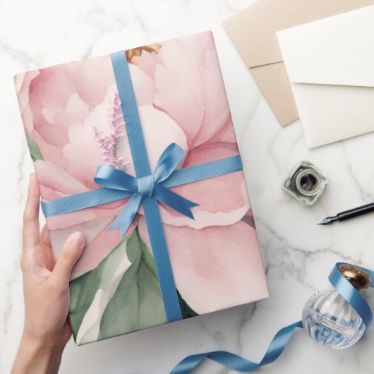 Summer Peonies Coasters, Many Styles Available  ラッピングペーパー (ギフト)