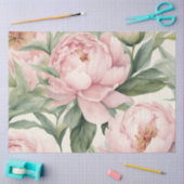 Summer Peonies Coasters, Many Styles Available  薄葉紙 (クラフト)