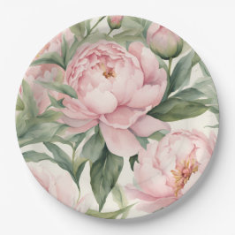 Summer Peonies Thermal  ペーパープレート