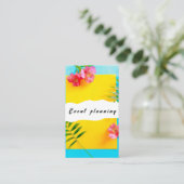 Summer Planningビジネスモダン・カード 名刺 (スタンド正面)