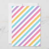 Summer Pool Beach Birthday Party Invitation 招待状 (裏面)