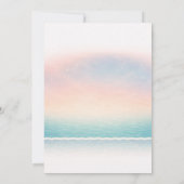 Summer Pool Party 30th Birthday 招待状 (裏面)