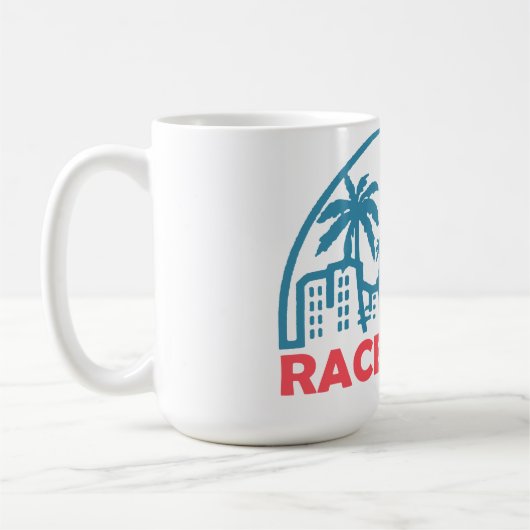 Summer Race Point- massachusetts  コーヒーマグカップ (左)