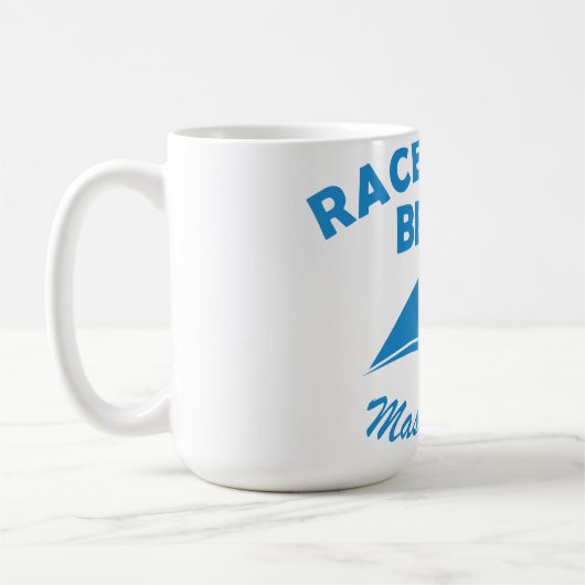 Summer Race Point- massachusetts  コーヒーマグカップ (左)