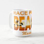Summer Race Point- massachusetts コーヒーマグカップ (正面左)