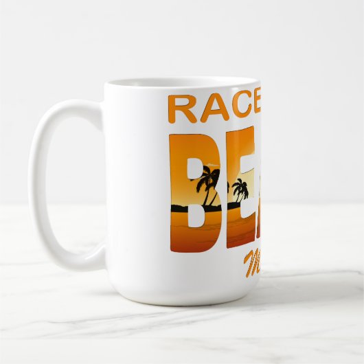 Summer Race Point- massachusetts コーヒーマグカップ (左)