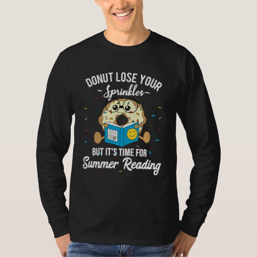 Summer Reading Donut Library Prize Incentive Libr Tシャツ (正面)