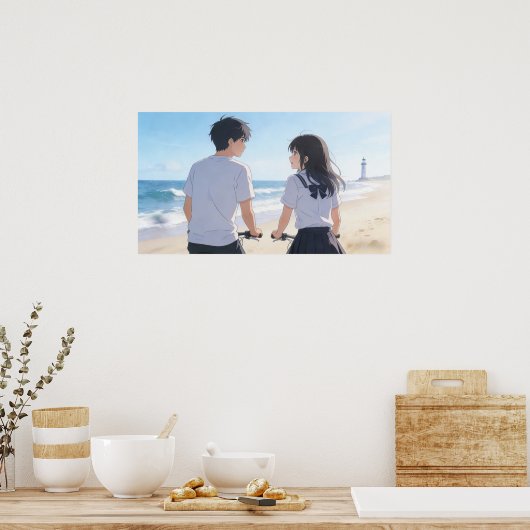 Summer Ride Poster ポスター (キッチン)