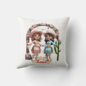 Summer Ride to Forever – Cowgirl Wedding Bliss クッション (裏面)