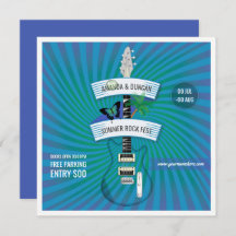 Summer Rockフェスティバルの追加ロゴの招待