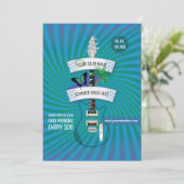 Summer Rockフェスティバルの追加ロゴの招待 招待状 (スタンド正面)