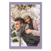 Summer Romantic Floral Meadow Stylish Wedding テーブルナンバー (裏面)