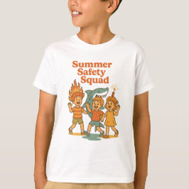 Summer Safety Squad Funny Tシャツ