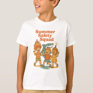 Summer Safety Squad Funny Tシャツ