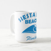Summer siesta key- florida  コーヒーマグカップ (正面左)