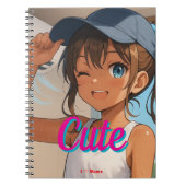 Summer Smile Girl ノートブック (正面)