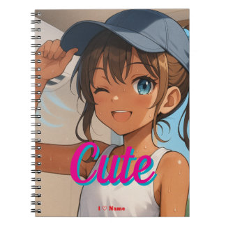 Summer Smile Girl ノートブック