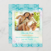 Summer Starfishの結婚写真Save the Date セーブザデート (正面/裏面)