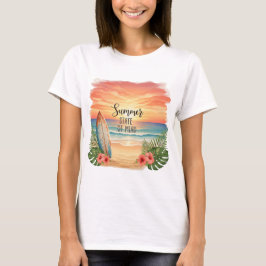 Summer State of Mind Sunset Tシャツ