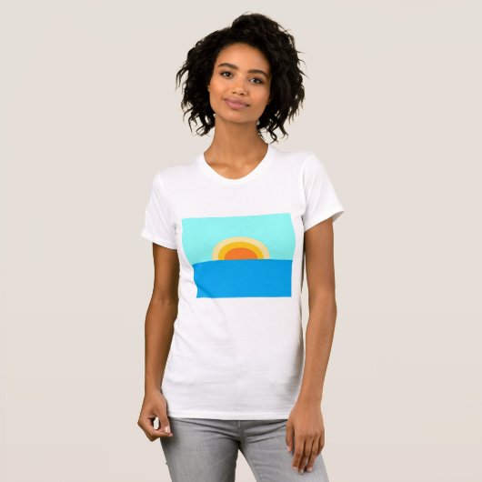 Summer Sun in the Water Tシャツ (正面フル)