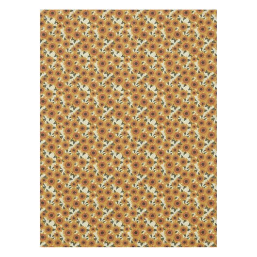 Summer Sunflowers テーブルクロス (正面)