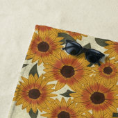 Summer Sunflowers ビーチタオル (インサイチュ)