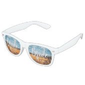 Summer Sunlit Golden Rustic Country Nature レトロサングラス (アングル)