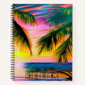 SUMMER SUNSET. ノートブック (正面)